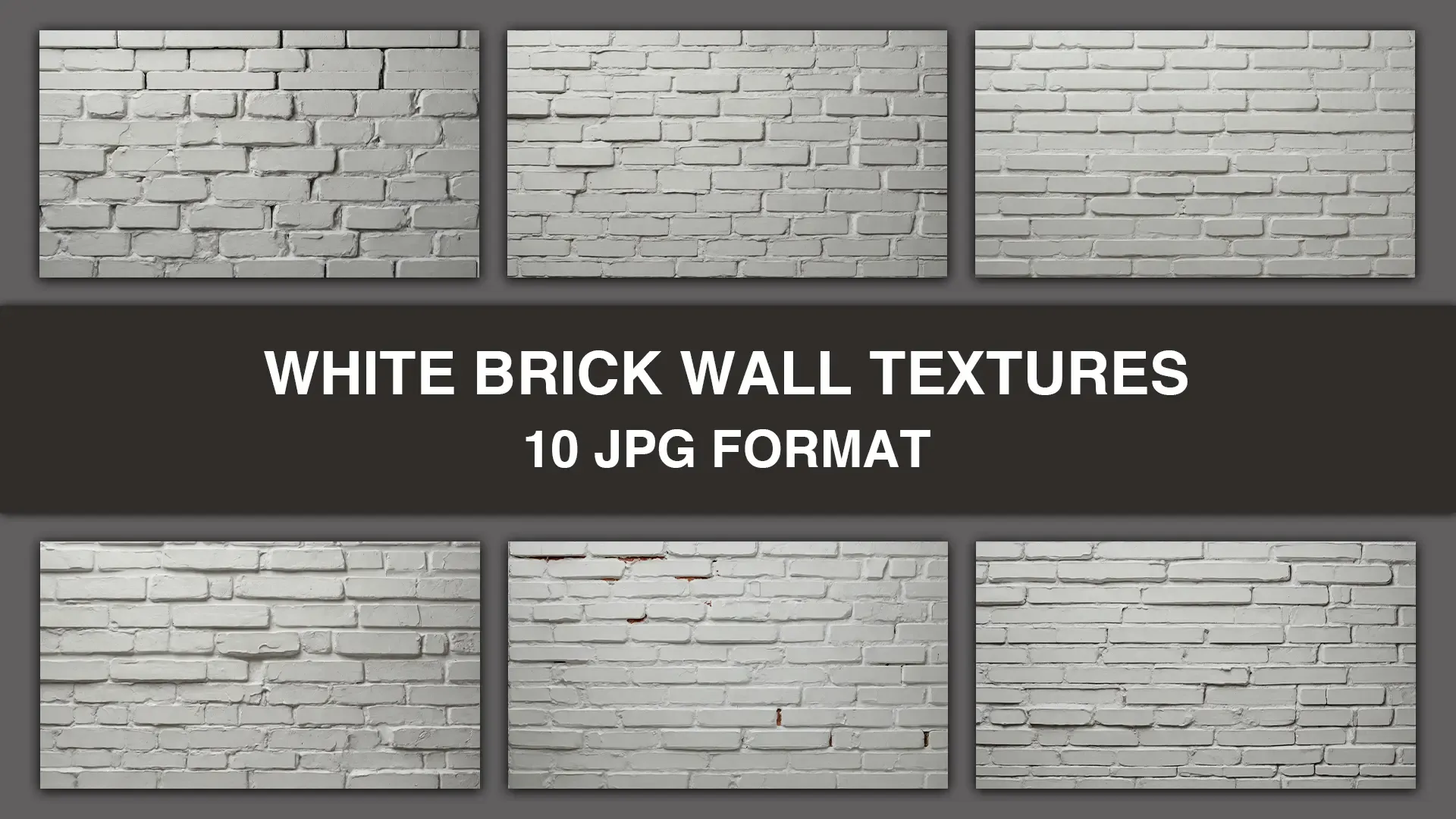 White Brick Wall Textures High Resolution Background Images